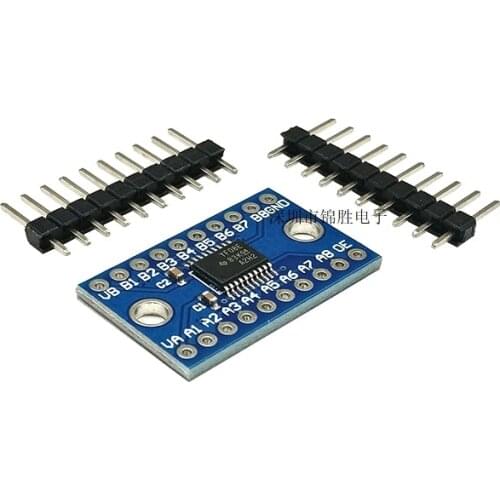 10PCS 3.3V 5V TXS0108E 8 Channel Logic Level Bi-directional Converter Module TXB0108 Mutual Convert Module TXS0108