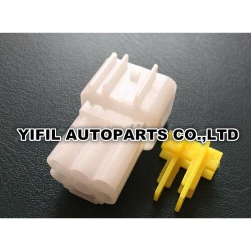 100pcs/lot Furukawa 6 Pin/Way Male Waterproof Electrical Wire Connector Plug Auto Connectors FW-C-6M-B