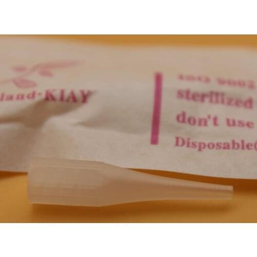 1000pcs 1R/3R/5R/3F5F Sterile Tattoo Nozzle Needles Tips For Permanent Makeup Eyebrow Lip Tattoo Machine Giant Sun Needle Caps