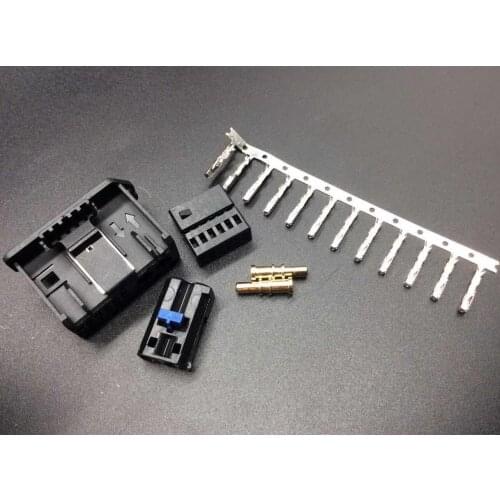 12pin terminal for BMW full LCD instrument adapter plug shell ASD power amplifier fiber plug shell for TOPHIFI fiber connector