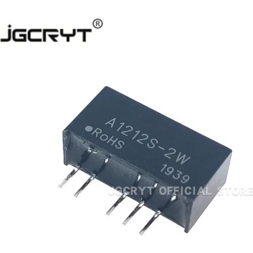 2Unids/lote Original genuine A1212S-2W DC-DC output step-down isolated power module 12V to plus or MINUS 12V