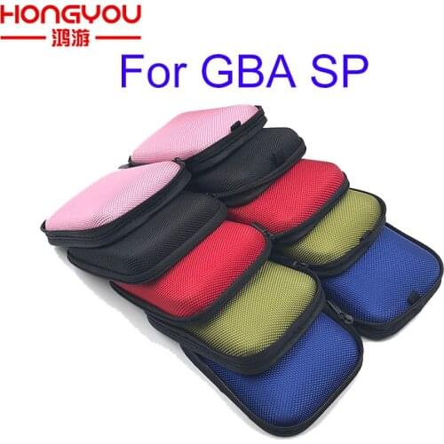 5PCS Red Black Blue For GBA SP Game Console Carrying Pouch Bag Box Case