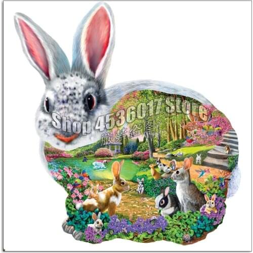 Bunny Hollow DIY Diamond Painting Animals Forest & Jungle Diamond Mosaic Cross Stitch Embroidery Full Rhinestones Christmas Gift