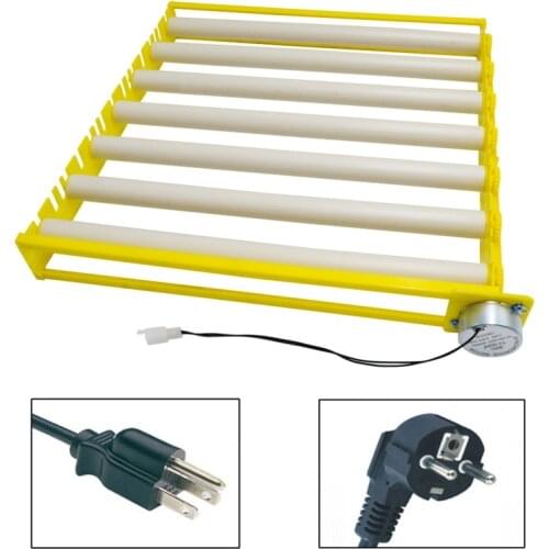 Automatic 360 Degree Rotary Egg Turner Roller Tray Farm Incubation Tool Duck Quail Bird Poultry Eggs Hatching Incubator