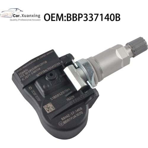 BBP337140B Tire Pressure Sensor Monitoring System 433Mhz TPMS For Mazda 2 3 5 6 CX3 CX5 Fiat 124 S180052018H