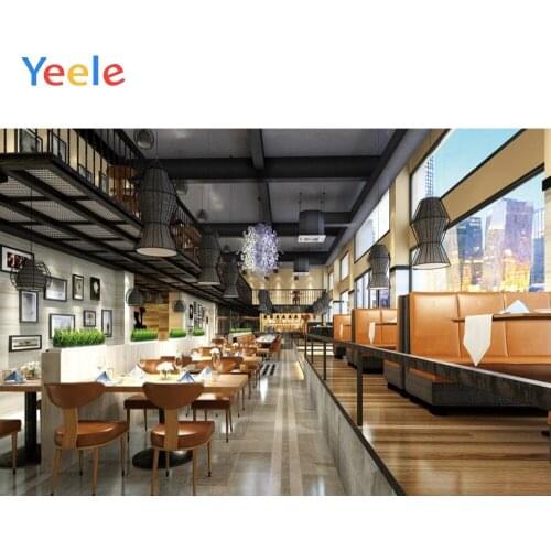 Yeele Interior Restaurant Photocall Party Clean Nice Photography Backdrop Personalized Photographic Backgrounds For Photo Studio