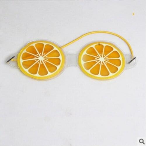 Fruit Ice Compress Eye Mask Relieve Fatigue Remove Black Eye Bags Cosmetic Ice Compress Eye Mask Gel Sleep Eye Protection