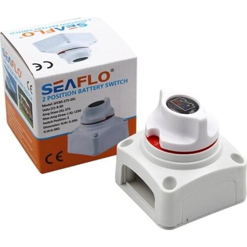 12V 24v 36v DC Yacht Cruise Ship Speedboat Main Power Switch 2 gear switch car switch Battery switch