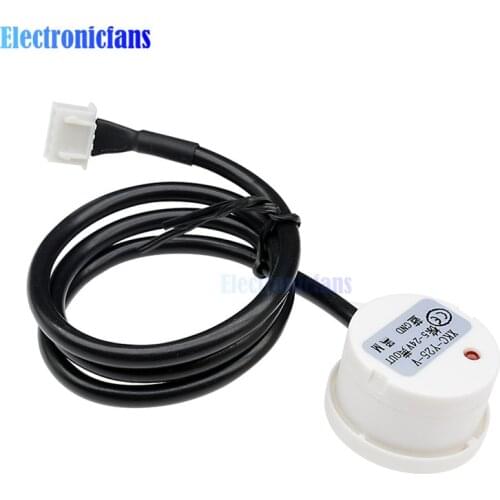Intelligent Non-contact Water Liquid Level Switch Contactless Detector Outer Type Level Sensor NPN PNP Rs485 Interface 5-24V