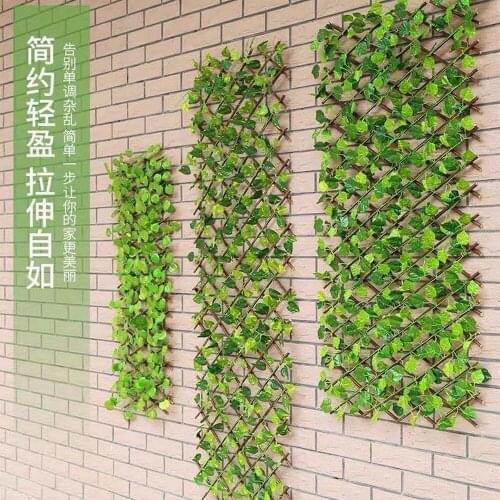Artificial Garden Plant Fence UV Protected Privacy Screen Outdoor Indoor Use Garden Fence Backyard Home Decor Greenery Walls