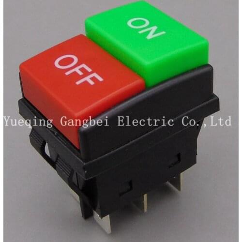 Rocker switch JD03-C1 KCD4 button start stop control button double red New type Superior quality