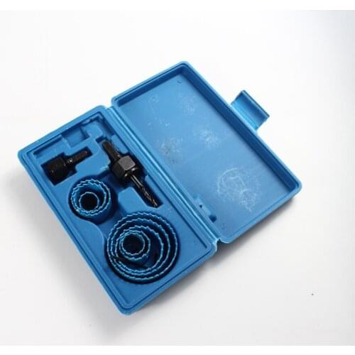 19mm ~ 127mm Carbide Drill Bit Hole Saw Core Cutter Set Cutting Kit Drilling Bits Tool Wood Woodworking Plastic Gypsum PVC Board
