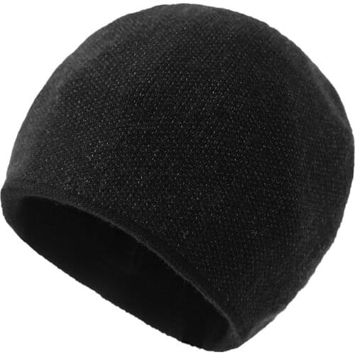 New Winter Beanie Cap Plus Velvet Women Hat Men Knitted Skullies Cap Outdoor Unisex Thick Crochet Skullcap Wild Accessories