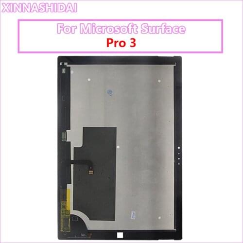 New 100% LCD Display Touch Screen Digitizer Sensors Assembly Panel Replacement For Microsoft Surface Pro 3 (1631) TOM12H20 Pro3