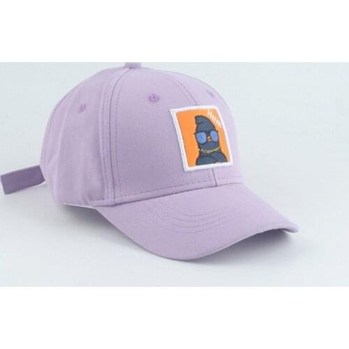 2021 New Fashion Hip Hop Caps 100% Cotton Cartoon Baseball Cap Kids Baby Sun Hat Snapback Cap Boys Girls