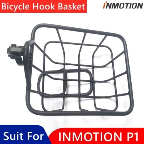 Original Bicycle Hook Basket Durable Iron Bicycle Basket For INMOTION P1 Bicycle Accessories Strong Bearing Capacity