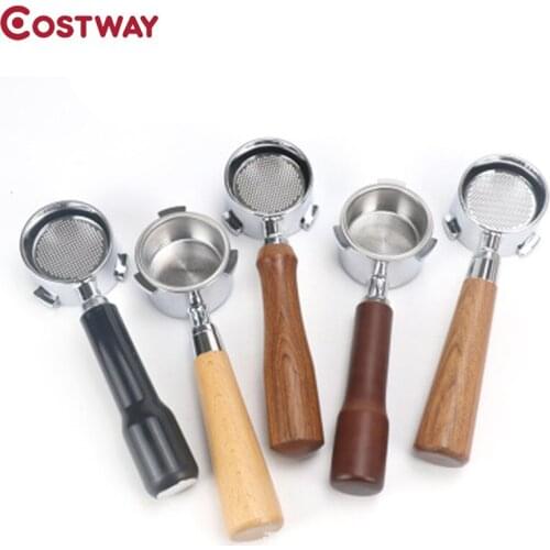 Coffee Bottomless Portafilter for Delonghi EC680 Filter 51MM Replacement Filter Basket Coffee Accessories