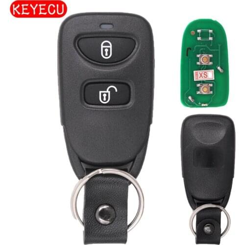 Keyecu Remote Key Remote Control 2 Button 315MHz for Old KIA Sportage