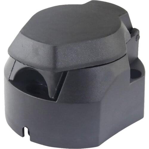 EU Plug 7 Hole Outlet Power Cord Harness Socket Motorbike Taillight Signal Round RV Trailer Blade Connector Socket