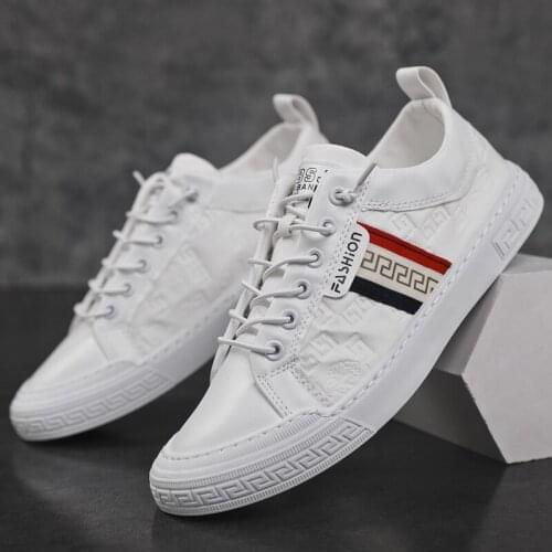 Stylish Shoes Causal Shoes For Men Sneakers Streetwear Fashion Sport Casual Leather Trend Man Mens Breathable