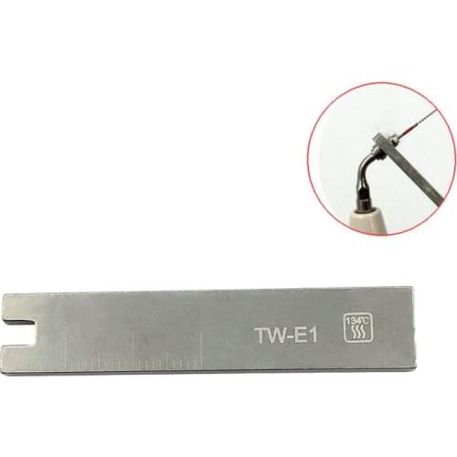 Dental Endo Tip Wrench Stainless Steel Scaler Tips Spanner Key Fit for DTE EMS SATELEC