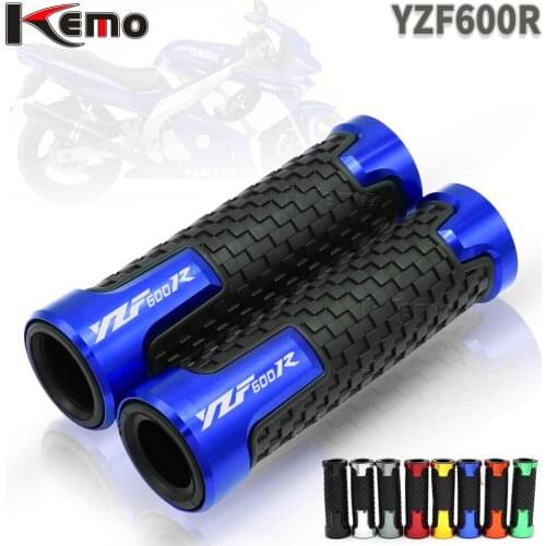For YAMAHA YZF600R YZF 600R 7/8" 22mm Universal Motorcycle Accessories CNC Aluminum Handlebar Hand Grips Handle Bar End Grip