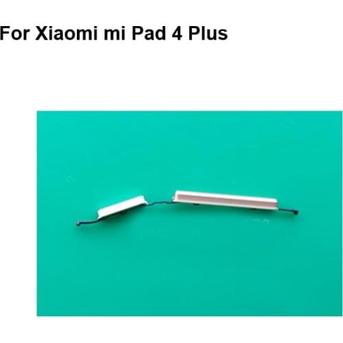 Gold Side Button For Xiaomi mi Pad 4 Plus Power On Off Button + Volume Button Side Buttons Set Replacement Xiao mi Pad4 Plus