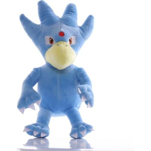 1pcs 22cm Blue Golduck Plush Toys Dolls Golduck Plush Pendant Soft Plush Stuffed Toys Doll for Kids Gifts