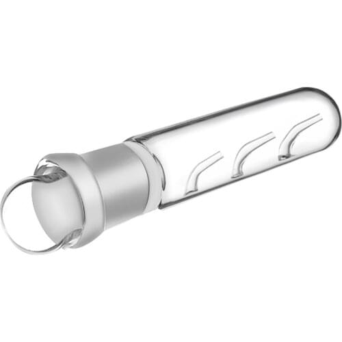 Aquarium Pest Catcher with 3 Hole Clear Glass Planaria Trap Leech Catcher Vivarium Pest Trap Catch For Aquarium Fish Tank