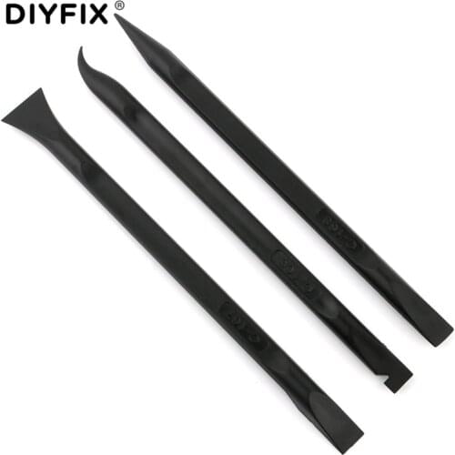 DIYFIX 3 in 1 Anti Static Plastic Spudger Kit 6" ESD Safe Pry Stick Opening Tool for Mobile Phone Tablet Repair Hand Tools Set