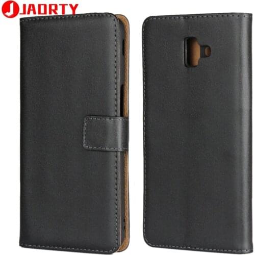 Case For Samsung Galaxy J6+ Leather Cover Card Holder Wallet Case Coque for Samsung Galaxy J6 Plus Case flip Stand Cover