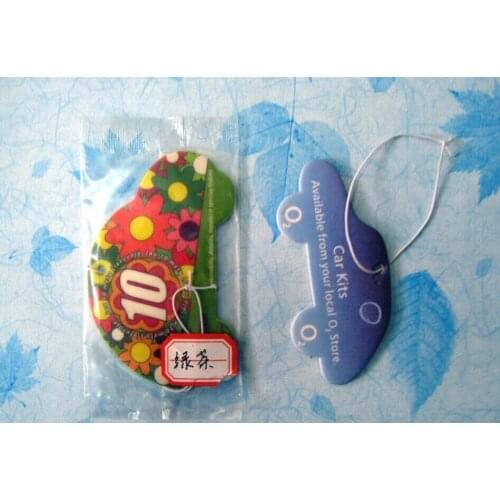 Fedex IE Free shipping , Wholesale Paper Air Freshener , Hanging Paper Perfume