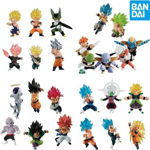 Bandai Dragon Ball Z Shokugan Adverge 13 Kakarotto Son Goku Gohan Vegeta Piccolo Dodoria Zarbon Frieza Action Figures Candy Toys