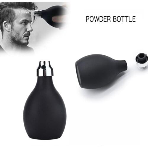 1pc Hair Salon Powder Spray Bottle Barber Baircut Talcum Powder Powder Refillable Silicone Container Styling Tools Accessories