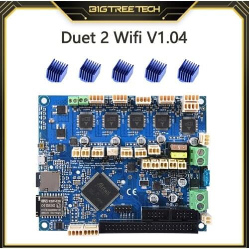 Cloned Duet 2 Wifi V1.04 Upgrade 32bit Control Board Duet2 Wifi 32 bit For ender 3 V2 Pro CNC 3D Printer Parts