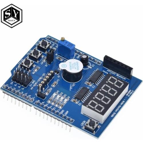 1pcs for Arduino Multifunctional Multi-functional Expansion Development Board Base Learning UNO LENARDO Mega2560 Shield DIY Kit