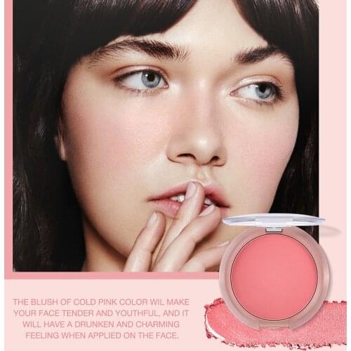 Monochrome Contour Blush Cosmetics Brightening Moisture Replenish Water Durable Glossy Blush Makeup Facial Beauty