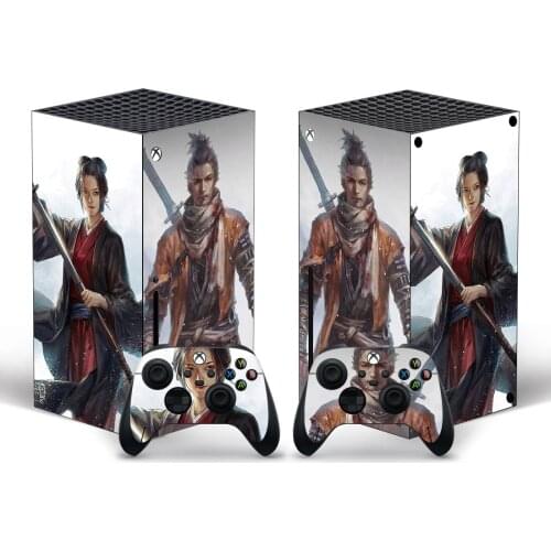 Wolf Style Xbox Series X Skin Sticker for Console & 2 Controllers Decal Vinyl Protective Skins Style 1
