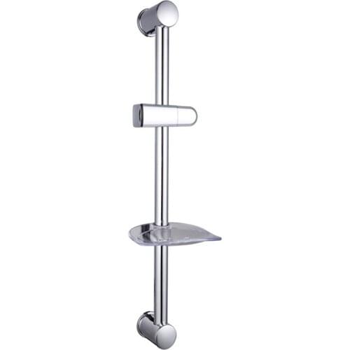 Stainless Steel Shower lifting bar extension pipe sliding bar shower lengthen tube bathroom accessories Storage Rack Holder