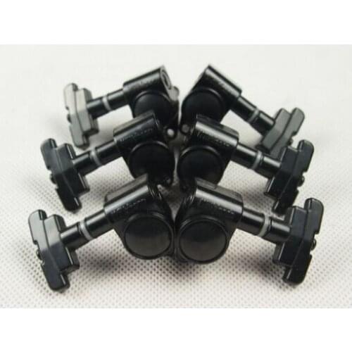 Wilkinson guitarra Tuners guitarra Pegs de ajustamento preto 3 x 3 estilo Imperial WJ-309-BK