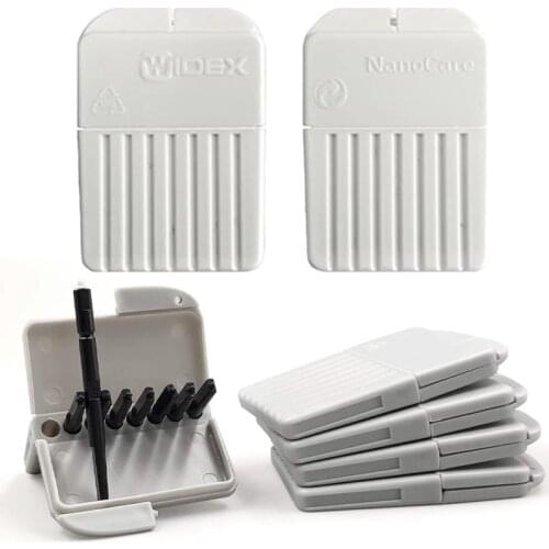 5Packs Widex NanoCare CeruStop Wax Guards Wax Stop Wax Filter with metal mesh for Phonak Unitron Resound CIC RIC Hearing Aids