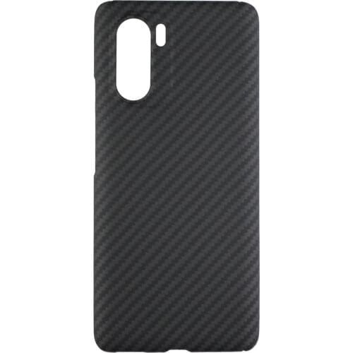 Redmi k40/40pro Simole Striped Mobile Phone Cases Kevlar Aramid Material Carbon Fiber Anti-fall Dust-proof Protective Shell
