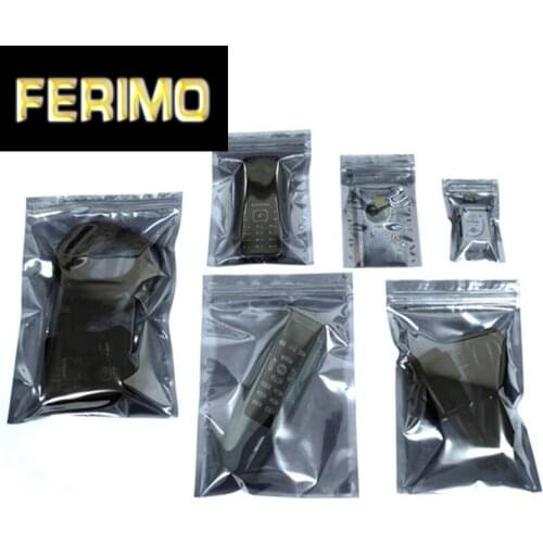 50pcs Anti Static Shielding Ziplock Bag ESD Anti-static Instruments Pack Pouches Waterproof Self Seal Antistatic Bag