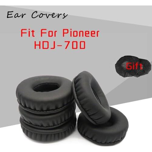 Earpads For Pioneer HDJ-700 HDJ 700 Headphone Replacement Headset Ear Pad PU Leather Sponge Foam