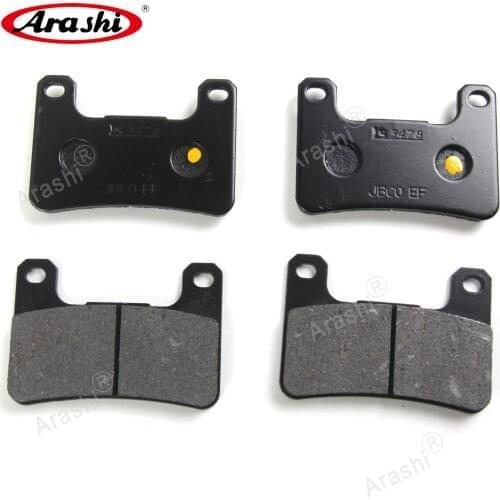 Arashi 1 Pair For KAWASAKI ZX-10R NINJA 2008 - 2015 Motorcycle Front Disc Rotors Brake Pads ZX10R 2009 2010 2011 2012 2012 2014