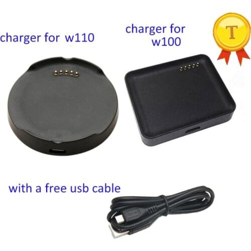 Fast shipping !2018 watch charger 5v magnetic charging magnet dock station charger for LG W100 smart watch w110 clock hour w150