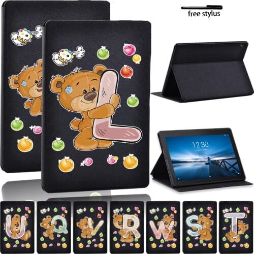 Tablet Case for Lenovo Tab M10 FHD Plus/Tab E10 TB-X104F 10.1"/Tab M10 TB-X605F/TB-X505 10.1"pu Leather Bring Support Case Cover