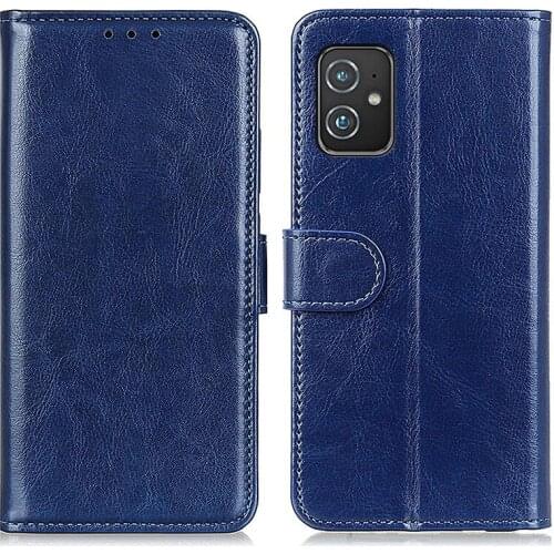 PU Leather Case for Asus ZenFone 8 Soft Cover ZenFone8 Wallet Pouch with Pocket