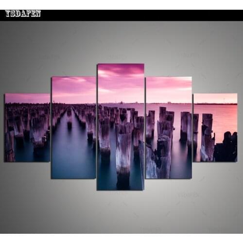 HD Printed Painting Canvas Printing Seascape painting Room decor print poster picture canvas Framed Art HG-109