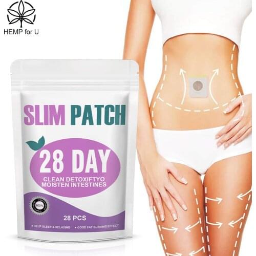 HFU Dispel Cold Fat Burning Weight Loss Products Reduce Grease Improve Sleeping Thin Waist Slimming Stickers